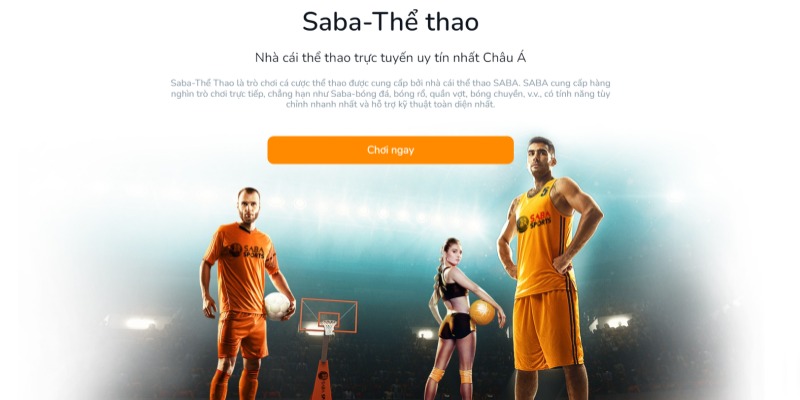 Sảnh SABA Sports BK8 là địa điểm đặt cược chất lượng